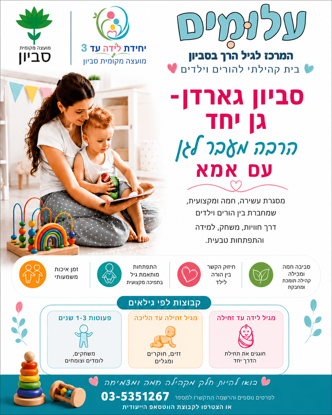 מוכר הכובעים לגיל 2-4 עם תיאטרון תהילה