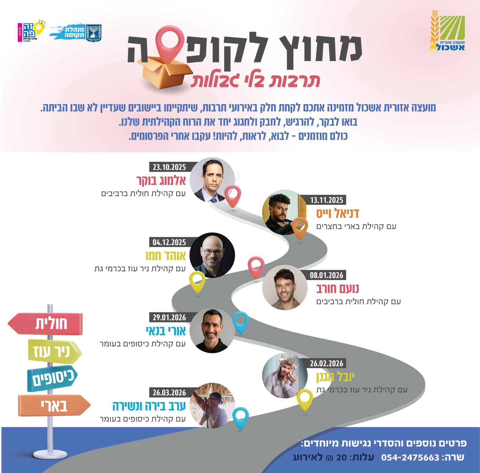 ערב בירה ונשירה "קול-ארט" עם קהילת כיסופים בעומר