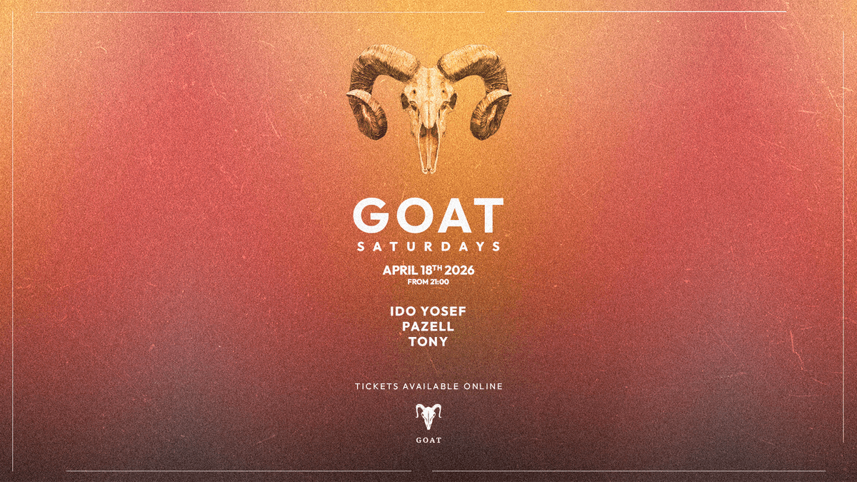 Saturdays at GOAT // 18.4