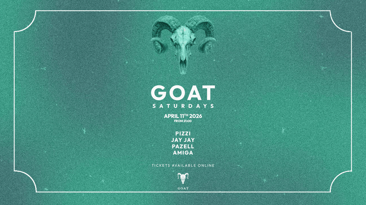 Saturdays at GOAT // 11.4