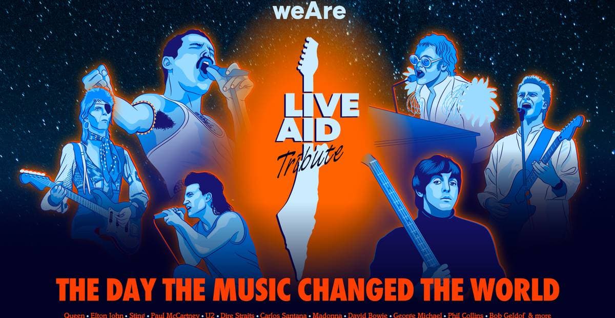 לייב אייד Live Aid - מופע הענק משנות ה-80 , גריי תל אביב