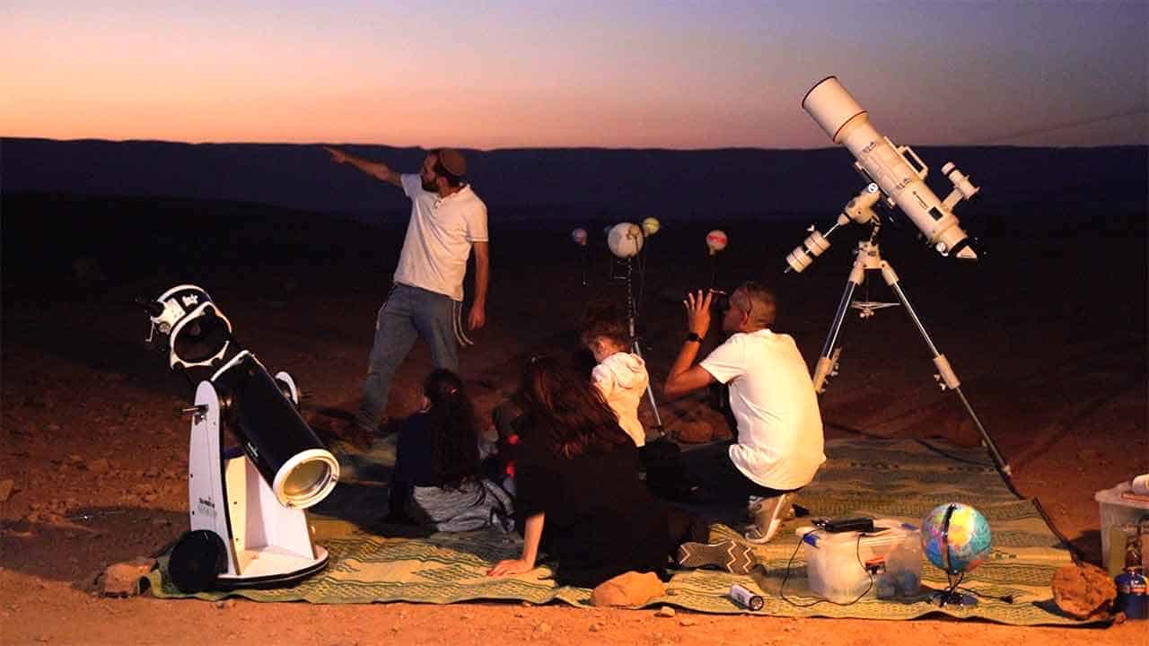 תצפית כוכבים עם שאו מרום - שני מועדים