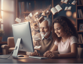 יצירת ספר דיגיטלי בבינה מלאכותית - סדנה בין דורית