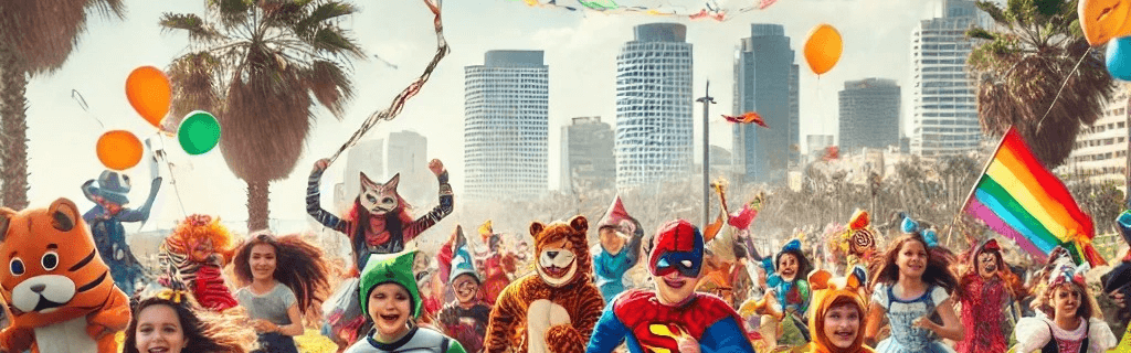 קרנבל פורים בבת ציון