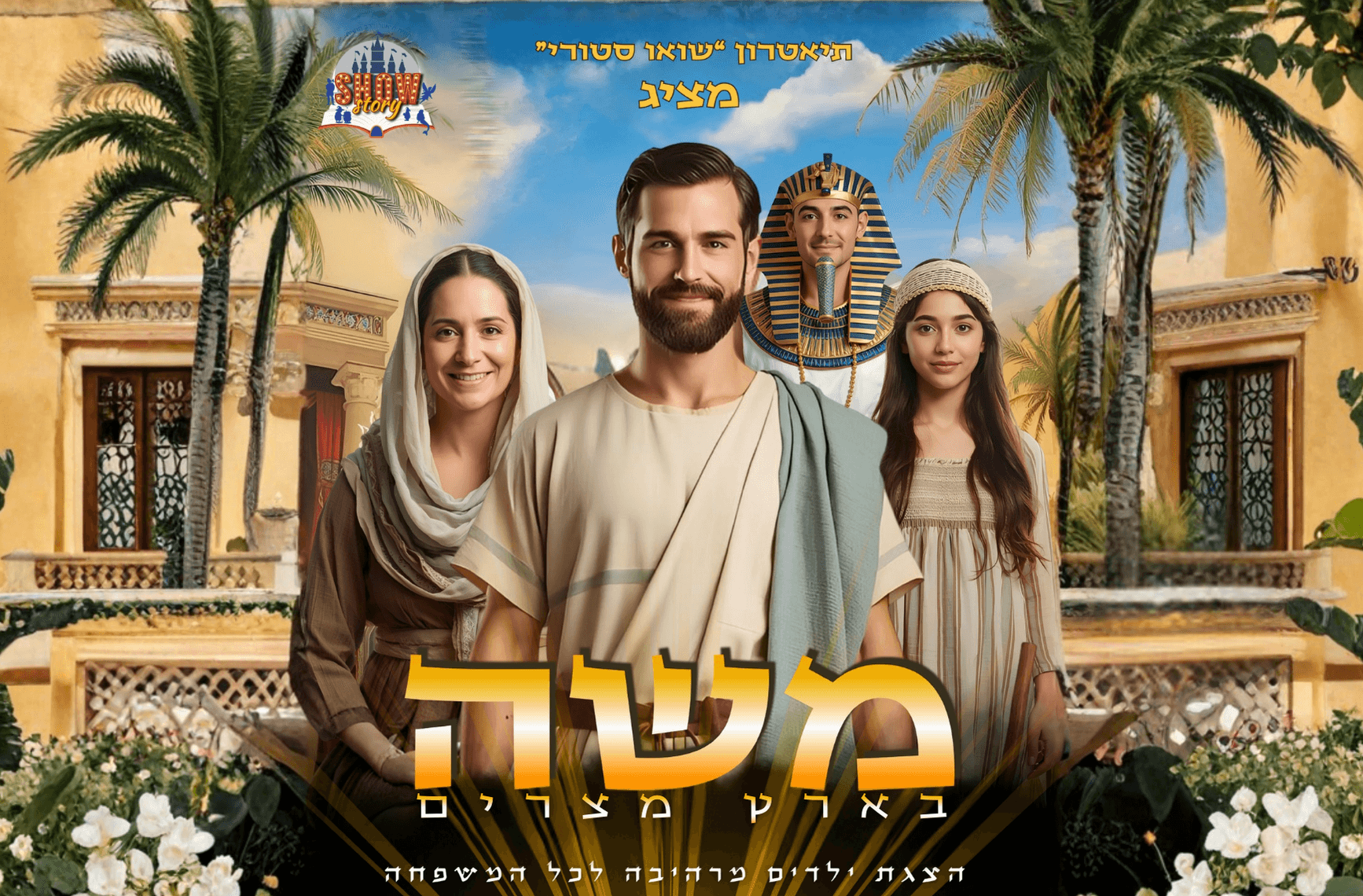 משה בארץ מצרים - הצגה לפסח