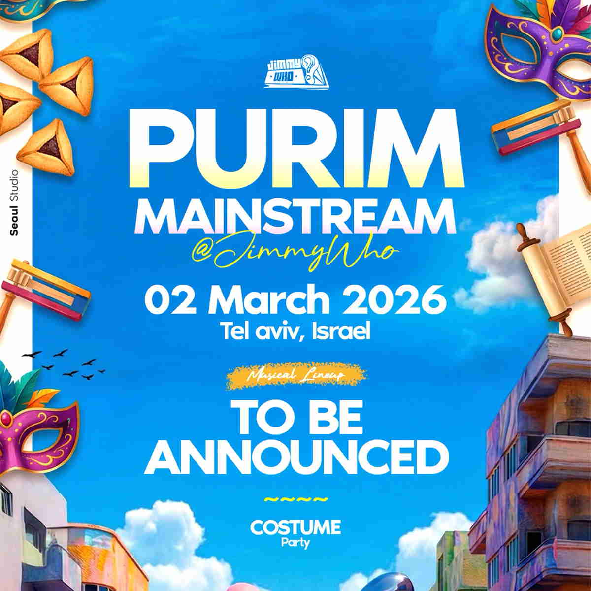 PURIM MAINsTREAM • JIMMYwHO 🤡