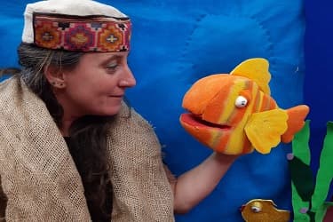 שעת סיפור: "הדייג ודג הזהב" - אורית ונדב יחדיו