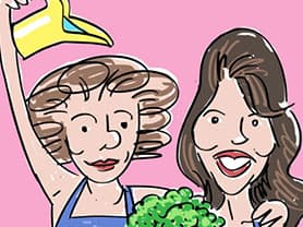 לייזה ודניאלה עושות פאנל - לייזה פאנלים & דניאלה לונדון דקל