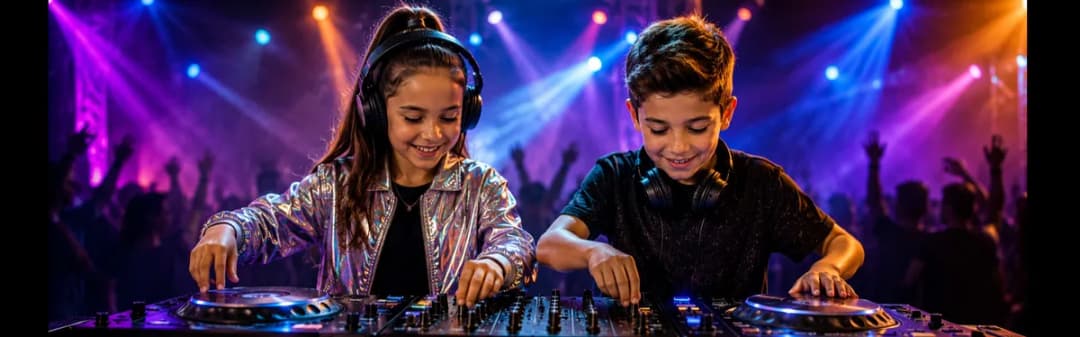 סדנת DJ חווייתית לילדים בגילי 8-13