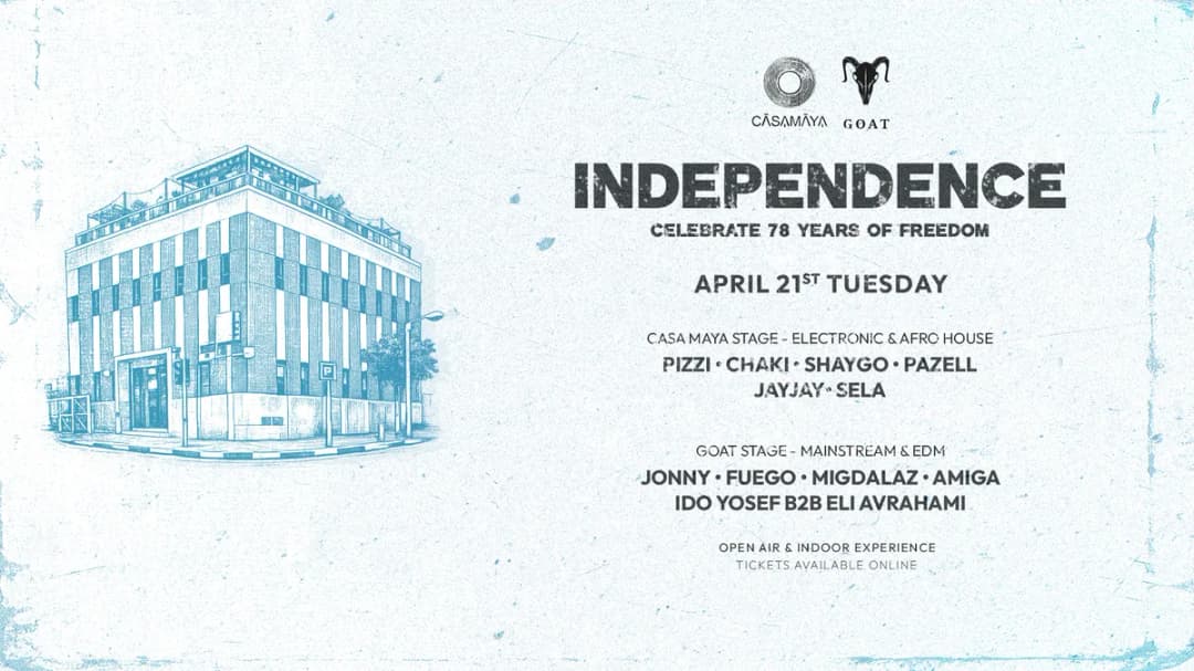 INDEPENDENCE DAY 21.4 | CASAMAYA ROOF TOP X GOAT ’