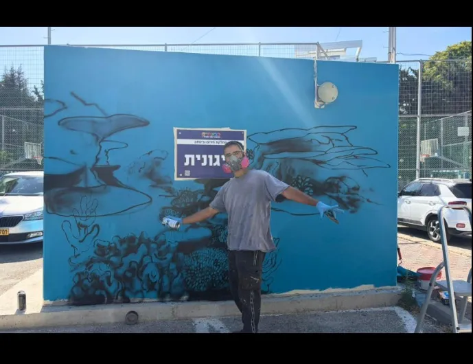 פרוייקט צביעת מיגונית