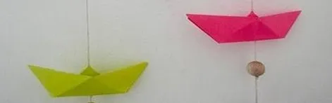 מובייל סירות - פעילות יצירה להורים