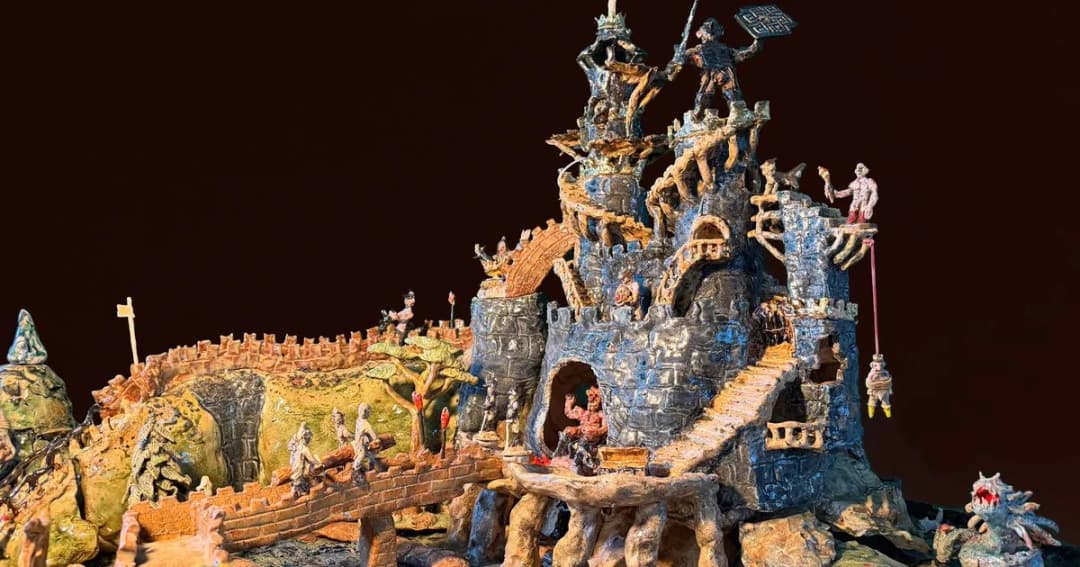 מפגש בתערוכה עולמות זעירים / מיניאטורות באמנות עכשווית