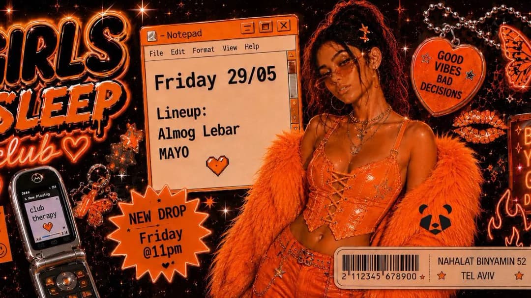 Y2K P0PI Friday 29/05 I PANDA TLV