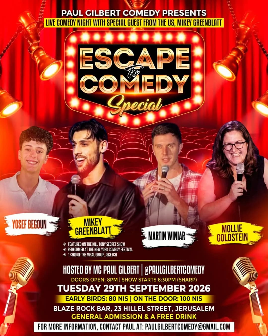 Escape to Comedy SPECIAL