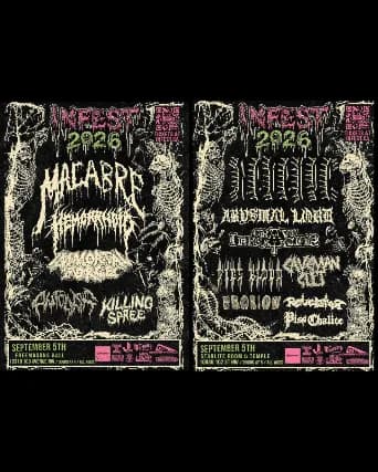 INFEST Day 2 - September. 5 - All 3 Venues