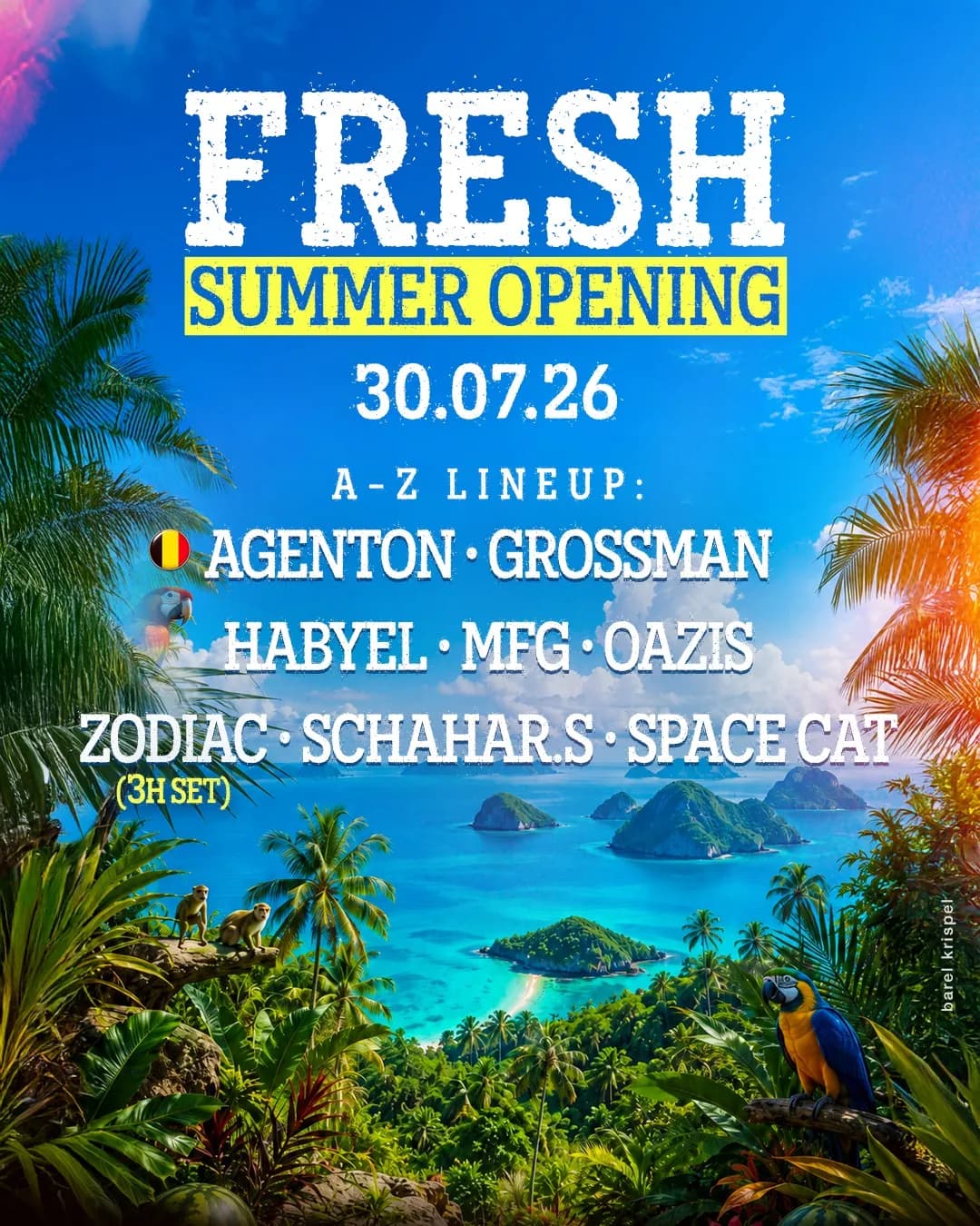 29.07 | 🌞 FRESH SUMMER OPENING - מסיבת פתיחת קיץ בישראל