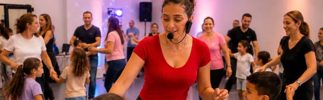 שלישי קהילתי - מסיבת כושר משפחתית