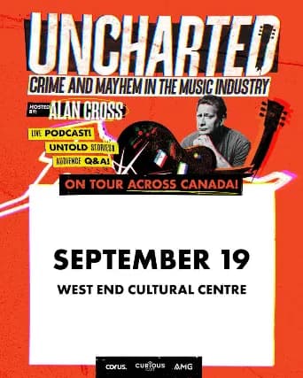 Alan Cross presents UNCHARTED: Live in Winnipeg